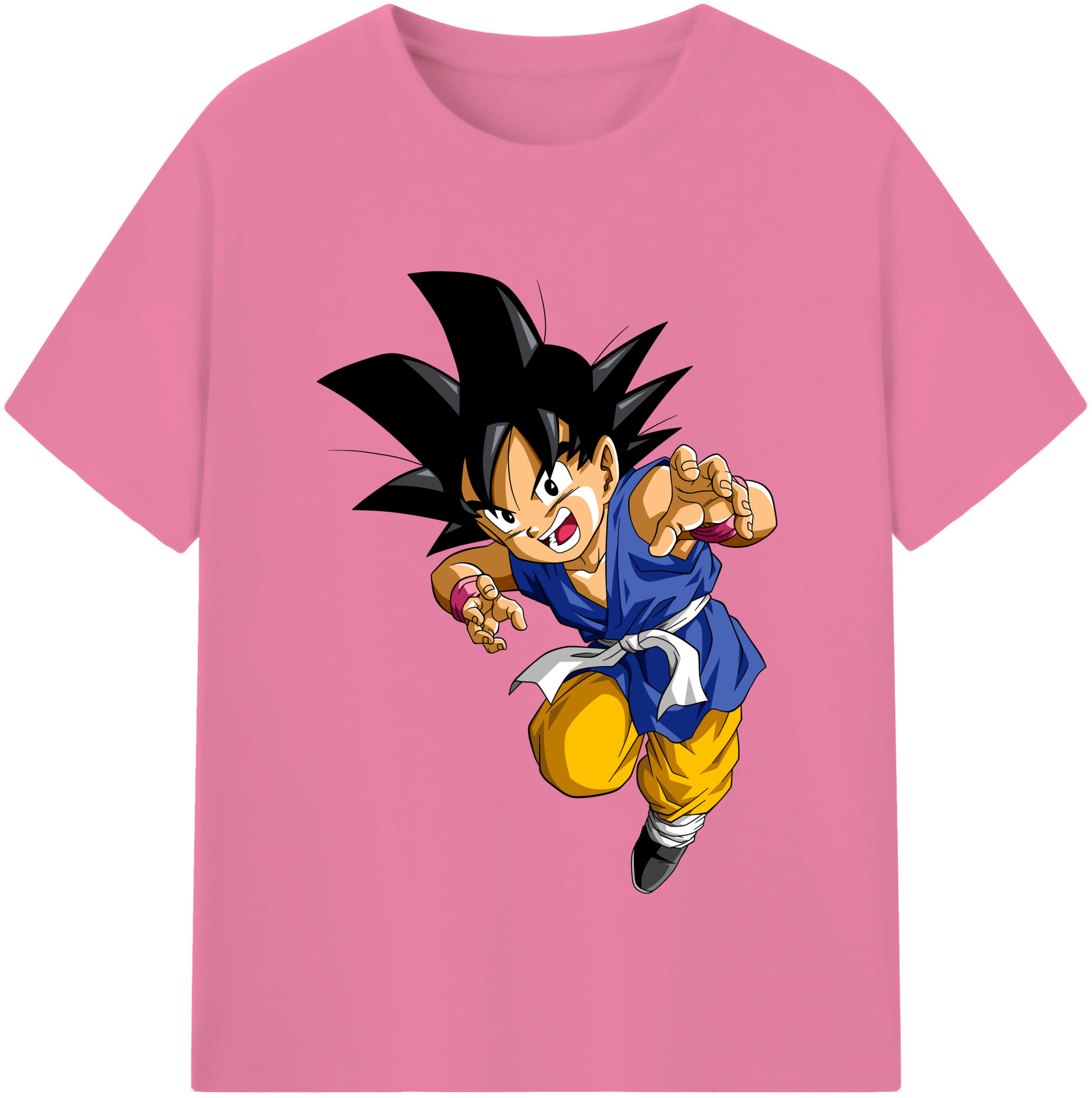 （画像用） ドラゴンボール 孫悟空（そん ごくう）Son Goku カカロット DRAGON BALL Kakarotto 綿100％半袖Tシャツ（フロントプリント）